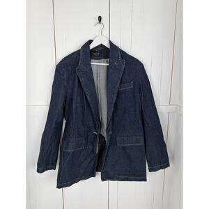 Rachel Comey Blue Acrylic Jacket L New without Tags